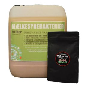 Mælkesyrebakterier 10 liter - inkl. Bakto Bio